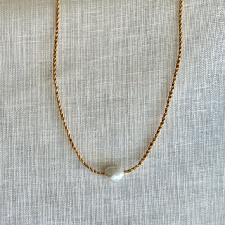 Baby Layer Keshi Pearl Necklace